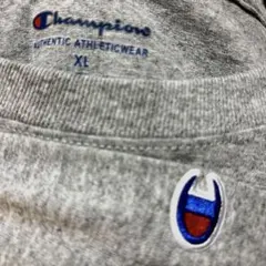 【新品】 Champion チャンピオン カットソー ロンT XL グレー