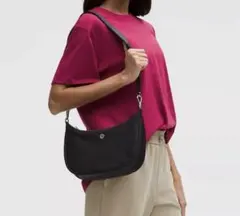 【美品】lululemon ショルダーバッグ　3L　黒