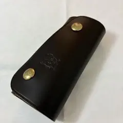IL BISONTE イルビゾンテ レザー キーケース ブラック - メルカリ