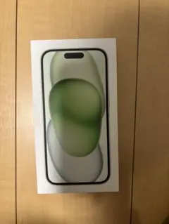 空箱　iPhone15 グリーン