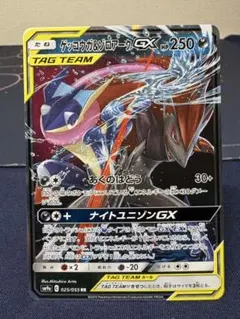 マ*ー様 ゲリラ特別出品 ゲッコウガ＆ゾロアークGX【RR】ナイトユニゾン