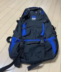 CAMPING バックパック 黒と青