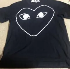 PLAY COMME des GARÇONS ハートTシャツ M ブラック