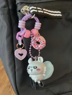 ちいかわ モモンガ マスコットつきビスケット じゃらじゃらキーホルダー