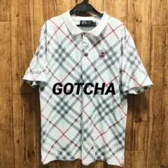 GOTHAM GOLF ガッチャ チェック柄 半袖ポロシャツ XLのサムネイル