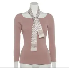 あっぴん様専用　マイストラーダ　スカーフ付きボートネックニット