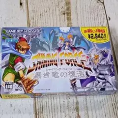 【美品】SEGA SHINING FORCE 〜黒き竜の復活〜 GBAソフト