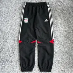 00s リバプール adidas ナイロンパンツ トラックパンツ 刺繍 y2k