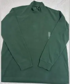 ユニクロ 緑 グリーン フリース風 トレーナー XL メンズ 新品