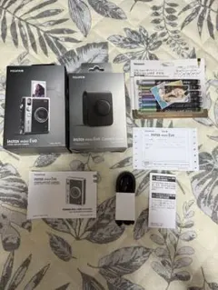 チェキ Evo インスタントカメラ instax mini Evo ブラック