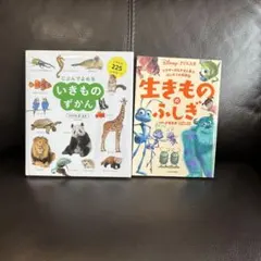 いきもののずかん & 生きもののふしぎ 2冊セット
