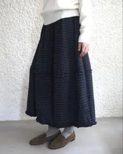 Coyseio ボーダー柄 フレアスカート 膝丈 1サイズ Coyseio ボーダー柄 膝丈 フレアスカート 2 - メルカリ