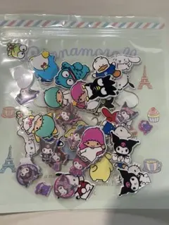 Ｑ*様 サンリオ　ぷっくりシール　おすそ分けシール　フレークシール