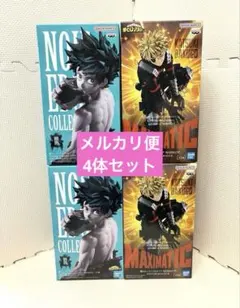 僕のヒーローアカデミア 緑谷出久 爆豪勝己 フィギュア 4体セット