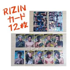 【RIZIN】カード 12枚セット