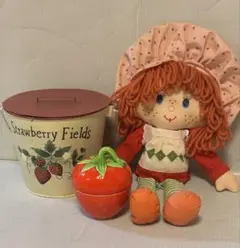 カントリー雑貨（イチゴ）3点セット