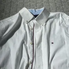 Tommy Hilfiger ホワイト ボタンダウンシャツ