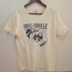 Tシャツ クリーム色　メンズサイズМ