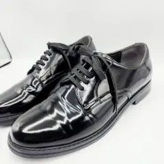 【極美品】GLOBAL WORK　レースアップシューズ　革靴　ブラック　M