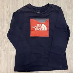 THE NORTH FACE ネイビー 長袖カットソー　ロンt 140
