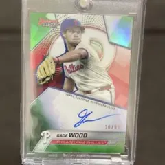 Gage Wood 直筆サイン　99シリ 2025 Bowman's Best