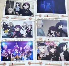 ガールズバンドクライ　中国カフェ ポラロイド風カード 6枚
