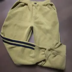 イエロー ストライプ 長ズボン　120