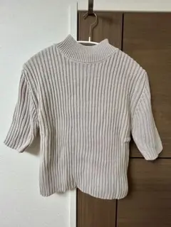 【新品】アームウォーマー付きリブニット／レイカズン（Ray Cassin）