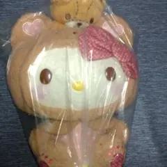 ハローキティ　いちご新聞645号コラボレーションペアぬいぐるみ