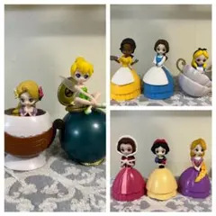 ディズニープリンセス ガチャガチャ フィギュアセット