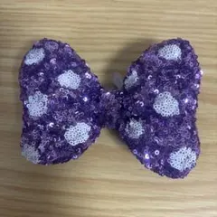 ディズニー ミニー ヘアゴム スパンコール