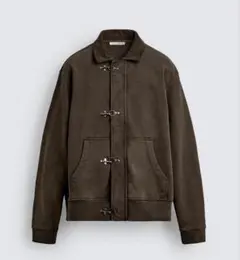 ZARA コーデュロイ トグルボタンジャケットのサムネイル