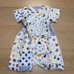 ミキハウス ロンパース 甚平 S