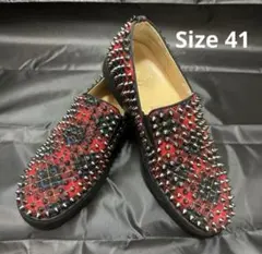 Christian Louboutin ルブタン Spike チェック41