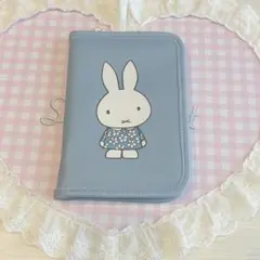 miffy BLUE FLOWER マルチ ケース ブルー　ミッフィーのサムネイル