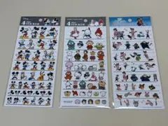 【正規品】4サイズステッカー　3枚セット