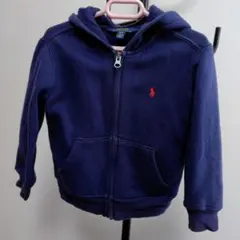 Polo Ralph Lauren ネイビー パーカー 3T　100センチ