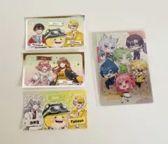 カラフルピーチシールトレカセット