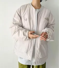 ザノースフェイス　リバーシブルキルティングジャケット