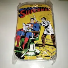 スーパーマン　DCコミック　缶ケース
