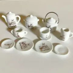 シルバニアファミリー 陶器 食器セット