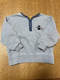美品　Miki House グレー トレーナー 90