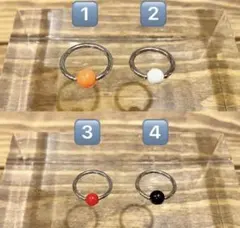 金属アレルギー対応☆天然石ピアス