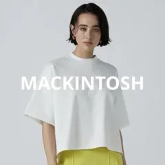 【極美品】MACKINTOSH FALLAドロップショルダーTシャツ ホワイトのサムネイル