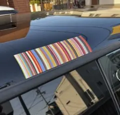 自動車ステッカー2枚セット耐熱耐水 MINI ミニクーパー N-ONE エヌワン