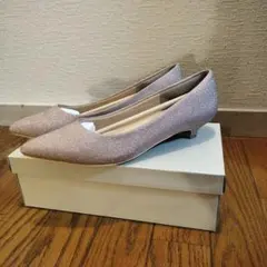 【新品未使用】amiami パンプス 3cmヒール