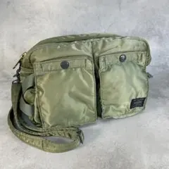 【希少】廃番 PORTER ポーター タンカー ウエストバッグ セージグリーン 希少】廃番 PORTER ポーター タンカー ウエストバッグ セージグリーン