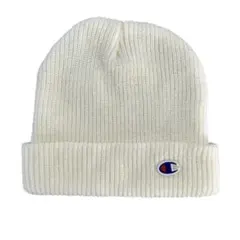 Champion ニット帽　白色