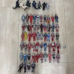 ウルトラマンシリーズソフビ50体特撮ヒーローバンダイフィギュア