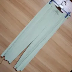 Futier Land ライトグリーン カジュアルパンツ